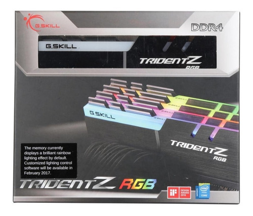 Imagem 5 de 5 de Memoria G.skill Tridentz Rgb Series 32gb(4x8gb)3600mhz Cas16