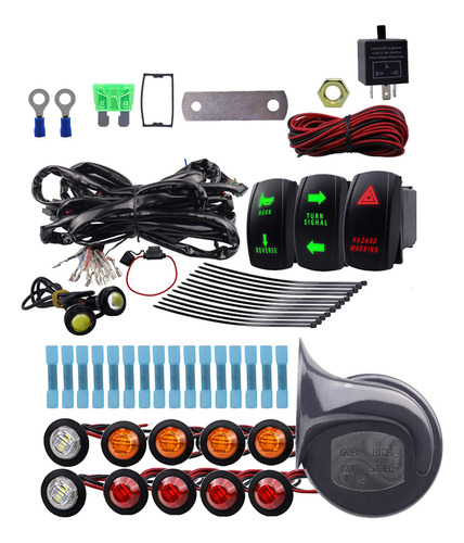 Conjunto De Señal De Atv Utv Sxs, Luces Atrás, Relé