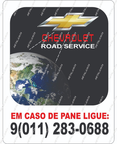Adesivo Para Vidro Chevrolet Road Service Cpt 1994-1996