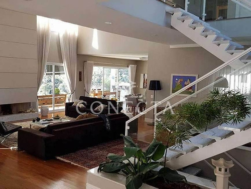 Imagem 2 de 21 de Tamboré 01 | Venda | Casa Com 1000m² | 4 Suítes | Vista Para O Verde | Localização Privilegiada | Sauna | Piscina - Cnc1269