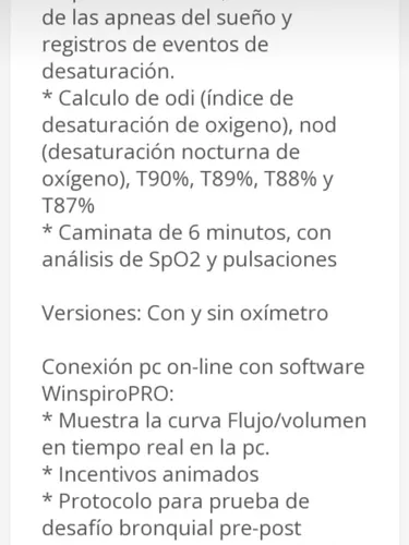 Mir Espirometro Spirobank Ll (Usado)