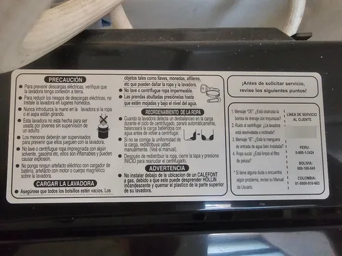 Lavadora LG, 13kg, Smart Drum, Tapa Superior, Inverter. (Usado)