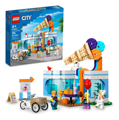 Tienda De Helados Lego City 60363 Juego De Construcción Co