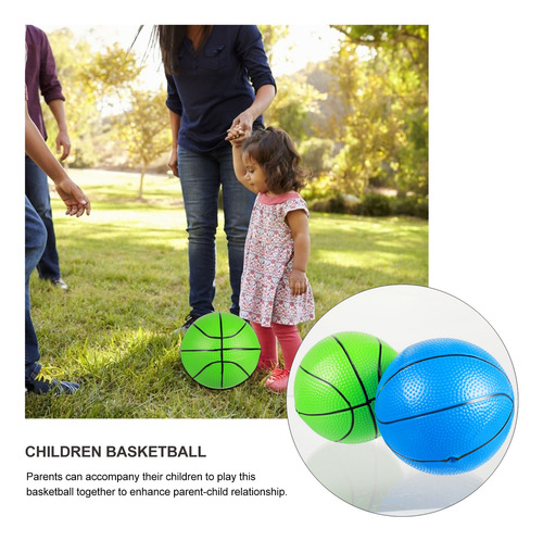 Pelotas De Baloncesto De Pvc Para Niños, 2 Unidades, Respetu
