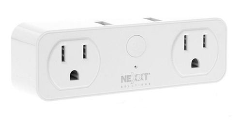 Imagen 2 de 5 de Tomacorriente Nexxt 2 + 2 Usb Inteligente Wifi