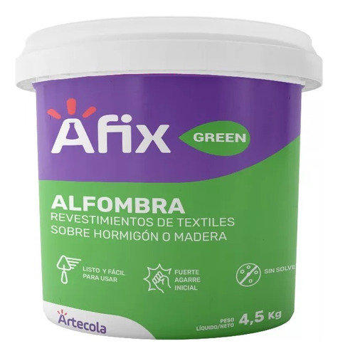 Afix Pega Alfombras Galón 4,5 Kg