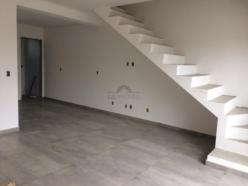 Imagem 4 de 14 de Sobrado Geminado No Floresta Com 3 Quartos Para Venda, 135 M² - Lg7859