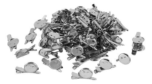 Alfileres Para Botones, 100 Unidades, De Metal En Blanco, Re