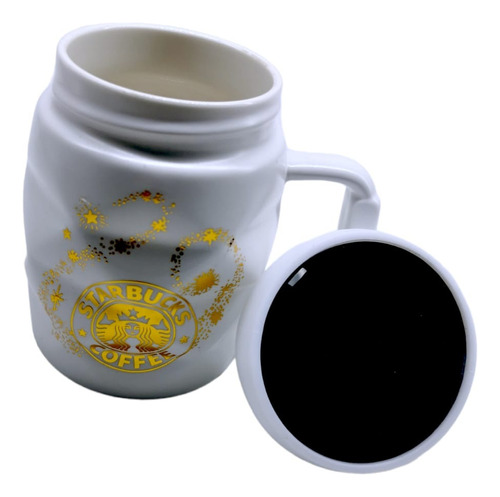 Taza Pocillo Mugs Espejo Ceramica Enjoy Sweet Cafe Coffe Color Blanco B