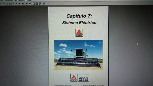Imagen 2 de 3 de Manual Catalogo De Taller Cosechadora Optima 550/660