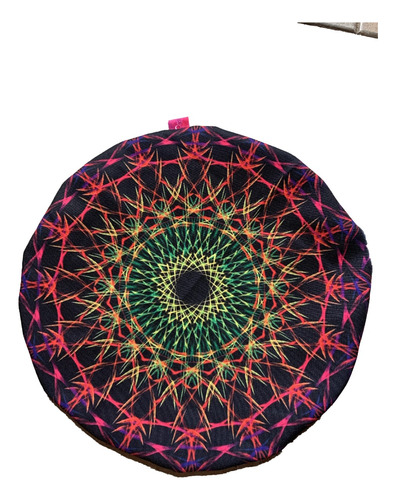 Almohadon 40 Cm De Diametro Modelo Mandala #33