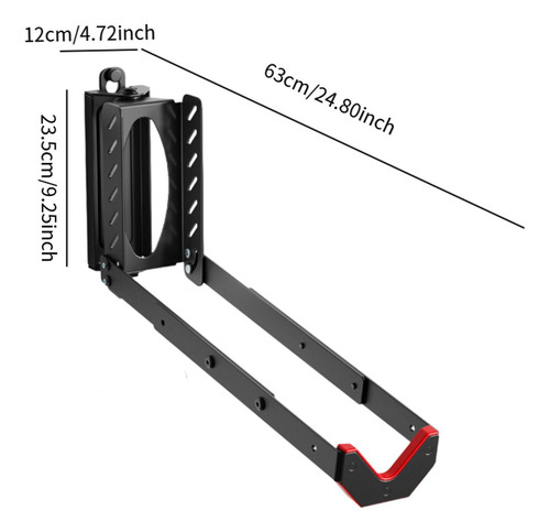Montaje De Pared De Bicicleta Giratoria Solución De