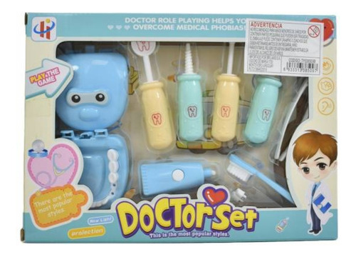 Juego Dentista Infantil Completo Set Odontología C Accesorio