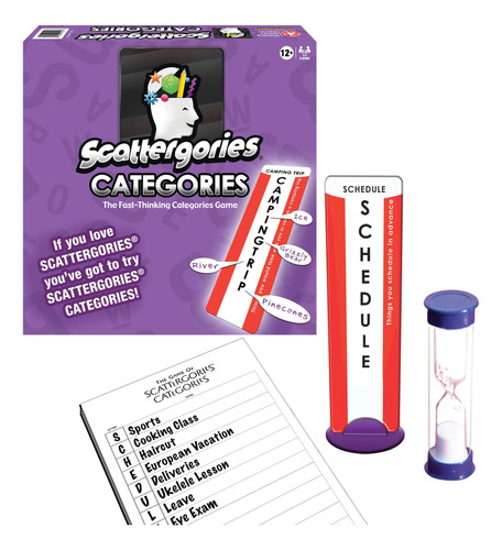 Juego De Mesa Scattergories Categorías/family