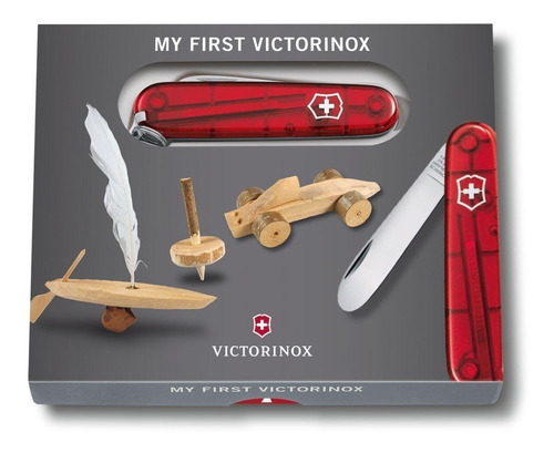 Navaja My First Victorinox Rojo Transparente 0.2373.t