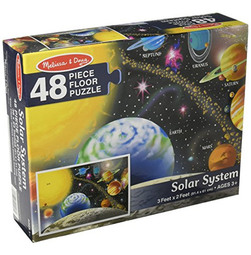 Puzzle Suelo Sistema Solar 6 Piezas