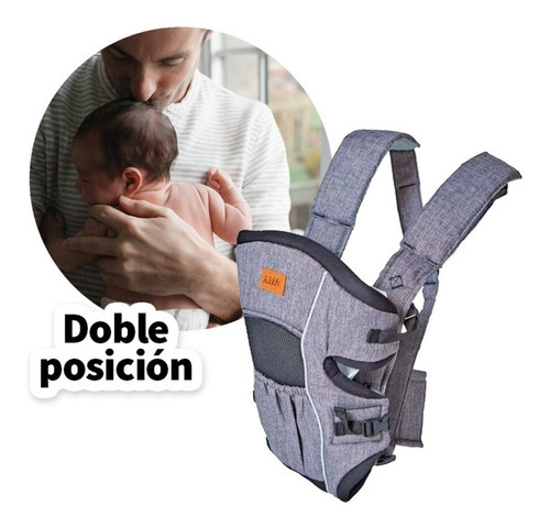 Mochila Portabebé Kiddy Canguro 2 En 1 By Bag Melange