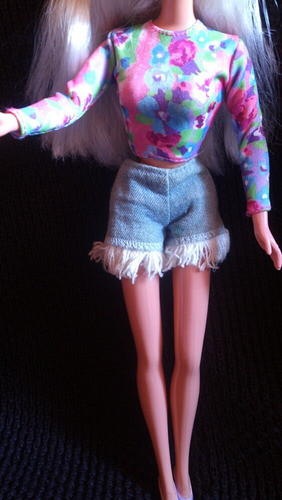 Conjunto De Short Para La Barbie Original Us $ 6,00