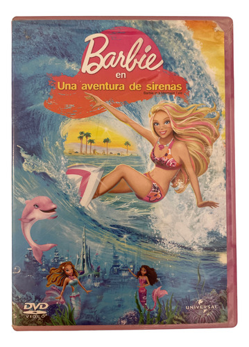 Dvd Original Barbie En Una Aventura De Sirenas Mermaid Tale (Usado)
