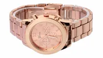 Comprar Reloj Oro Rosa Geneva Anillo Accesorios Joyas Pulsera Navida
