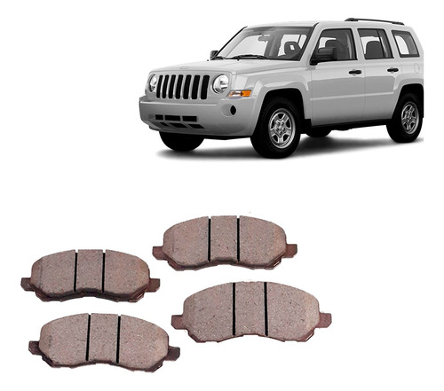 Pastillas De Freno Delanteras Jeep Compass 2.4 [2007-2017]