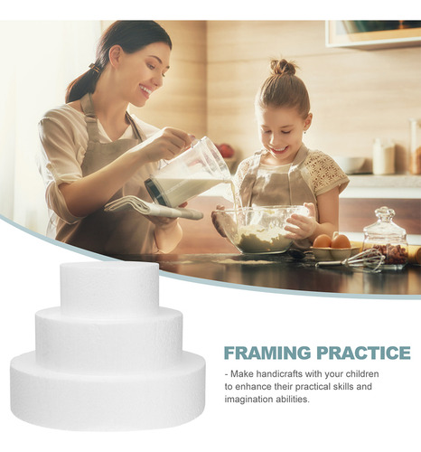 Molde Para Tartas Reutilizables, Modelo De Tarta De Espuma F