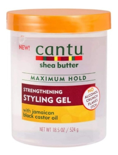 Gel Pelo Cantu 524 G Strengthening Styling Para Rulos