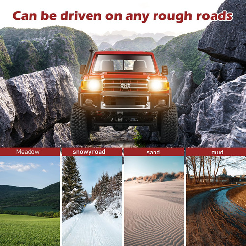 Coche Rc 1/12 Mn82 Crawler 4x4 280 Fuerte Motor 2.4ghz