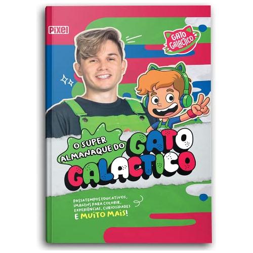 Libro O Super Almanaque Do Gato Galáctico De Galactico, Gato