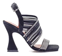 Comprar Sandalias Noche Birgit Saverio Di Ricci 24iz0640 Cuero Negro