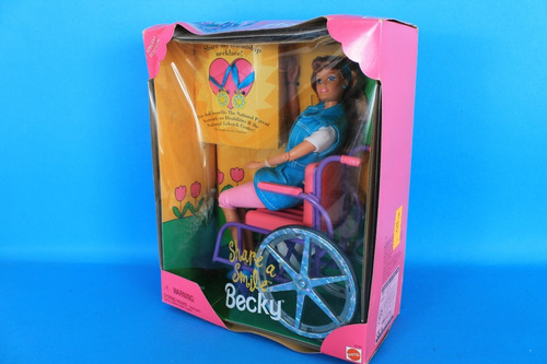 Share A Smile Becky Barbie 1996 (Usado)