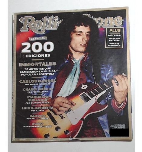 Revista Rolling Stone Especial 200 Ediciones Spinetta