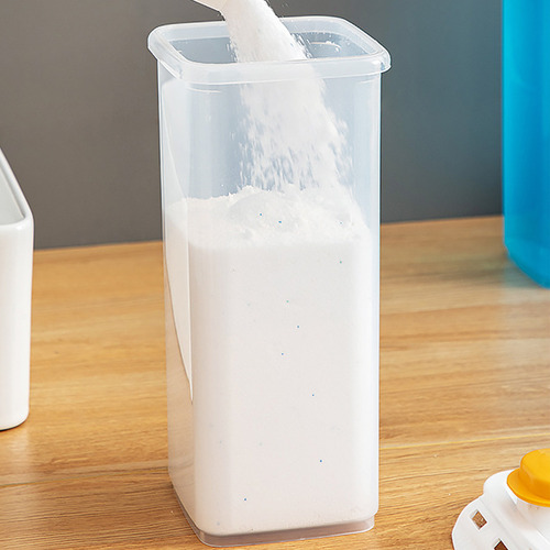Caja De Almacenamiento Para Ropa En Polvo Y Detergente Para