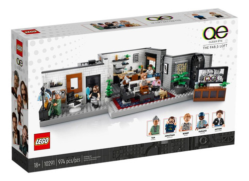 Lego Set De Construcción Queer Eye: Loft De Los Fab 5