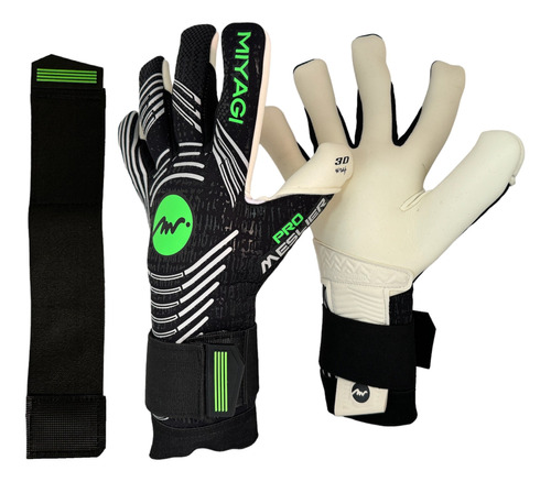 Guantes Fútbol Miyagi Ultra Látex Alemán Pro Meslier Mg016