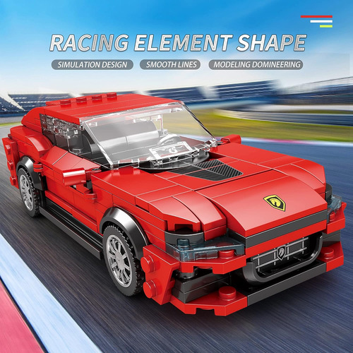 Juguete P/ Armar Zylegen, Automóvil : Lambo Svj