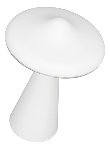 Mesa Led Con Forma De Hongo Blanco, Recargable Por Usb, Táct