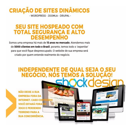 Site Empresarial Responsivo Administrável Wordpress Php