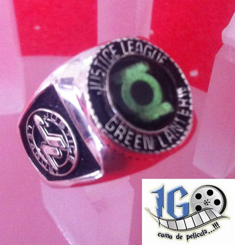 Anillo Linterna Verde Green Lantern Liga Justicia Tallas Igo