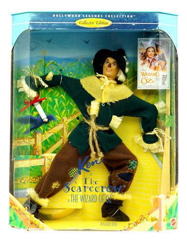Barbie Wizard Of Oz Hollywood Ken The Scarecrow 1996 Detalle