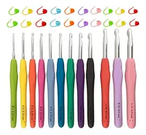 Comprar Set De Crochet Con Mango Suave Ergonómico Tejidos A Crochet