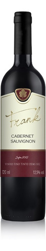 Vinho Fino Tinto Demi-sec Cabernet Sauvignon 720ml - Frank