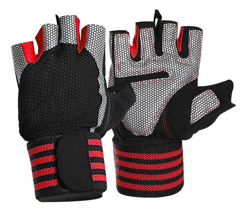 1 Par De Guantes Deportivos Transpirables Y Antisudor