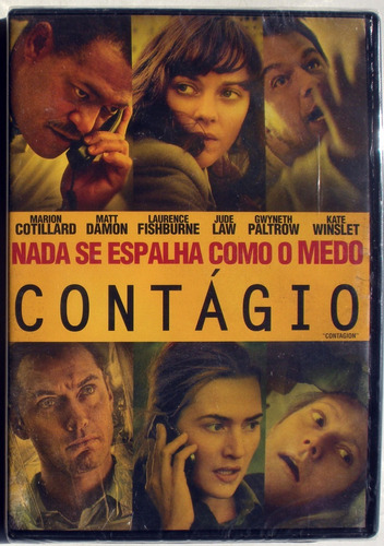 Dvd - Contagio - Sin Subt Español - Imp. Brasil - Nuevo