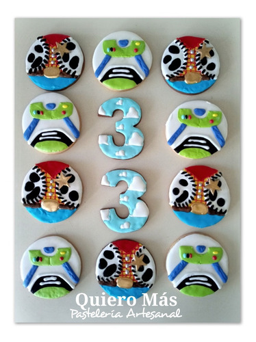 Imagen 4 de 10 de Cookies De Manteca Decoradas Y Personalizadas (por Docena)