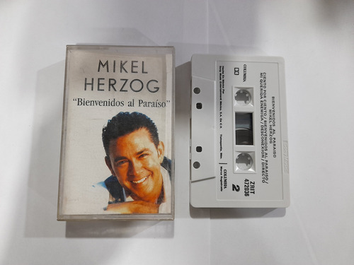 Cassette Mikel Herzog Bienvenidos Al Paraíso En Cassette