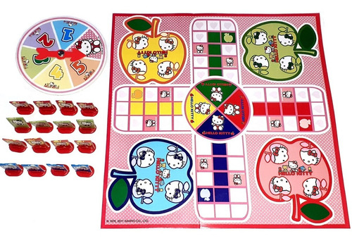 Hello Kitty Didacta Juego De Ludo Infantil Diversión Total (Usado)