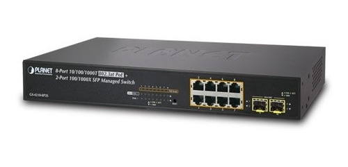 Switch Administrable Capa 2 De 8 Puertos Poe 802.3af/at