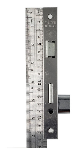 Fechadura Stam Porta Entrada E Sala 803/11 Inox Com 3 Chaves