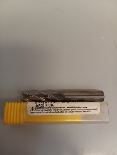 Endmills Morse 3/8x3/8x1 Carburo
